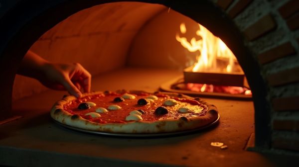 Four à pizza au gaz : montée en température et cuisson maîtrisée