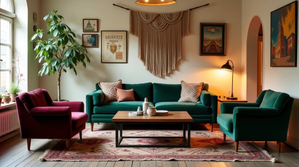 Maîtriser la décoration bohème pour un intérieur chaleureux